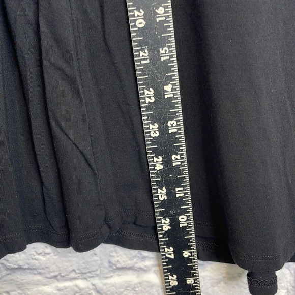 SOMA Long Sleeve Slub Tee Black light weight size M new - Picture 8 of 12